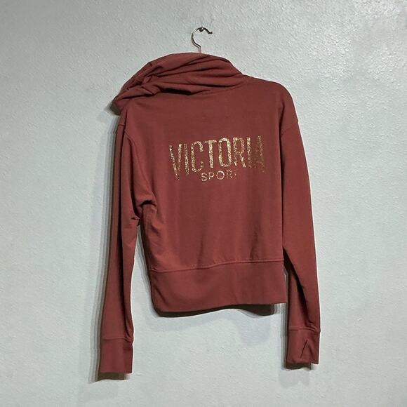 VSX Sport Pink Logo Hooded Sweater Sz S - Picture 7 of 9